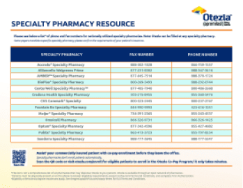 Specialty Pharmacy Start Form