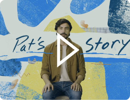 Pat's story on living with moderate to severe plaque psoriasis