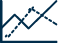 Line chart icon