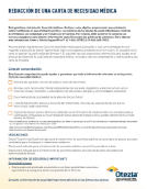 Letter of Medical Necessity Form