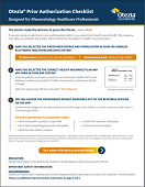 OTEZLA PsA PRIOR
AUTHORIZATION CHECKLIST